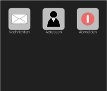 mobiler Zugang x-organizer - Startseite